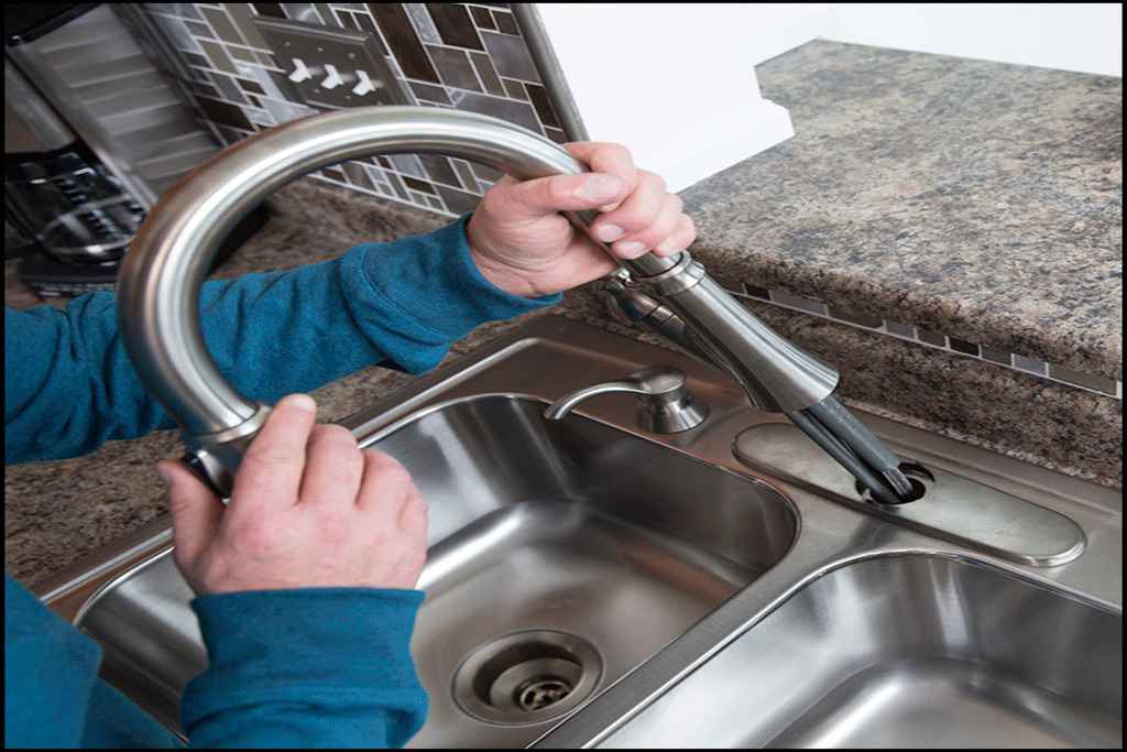 Install Kitchen Faucet